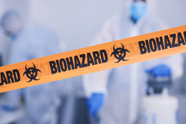 Professional Biohazard technician working in Fulton, TX